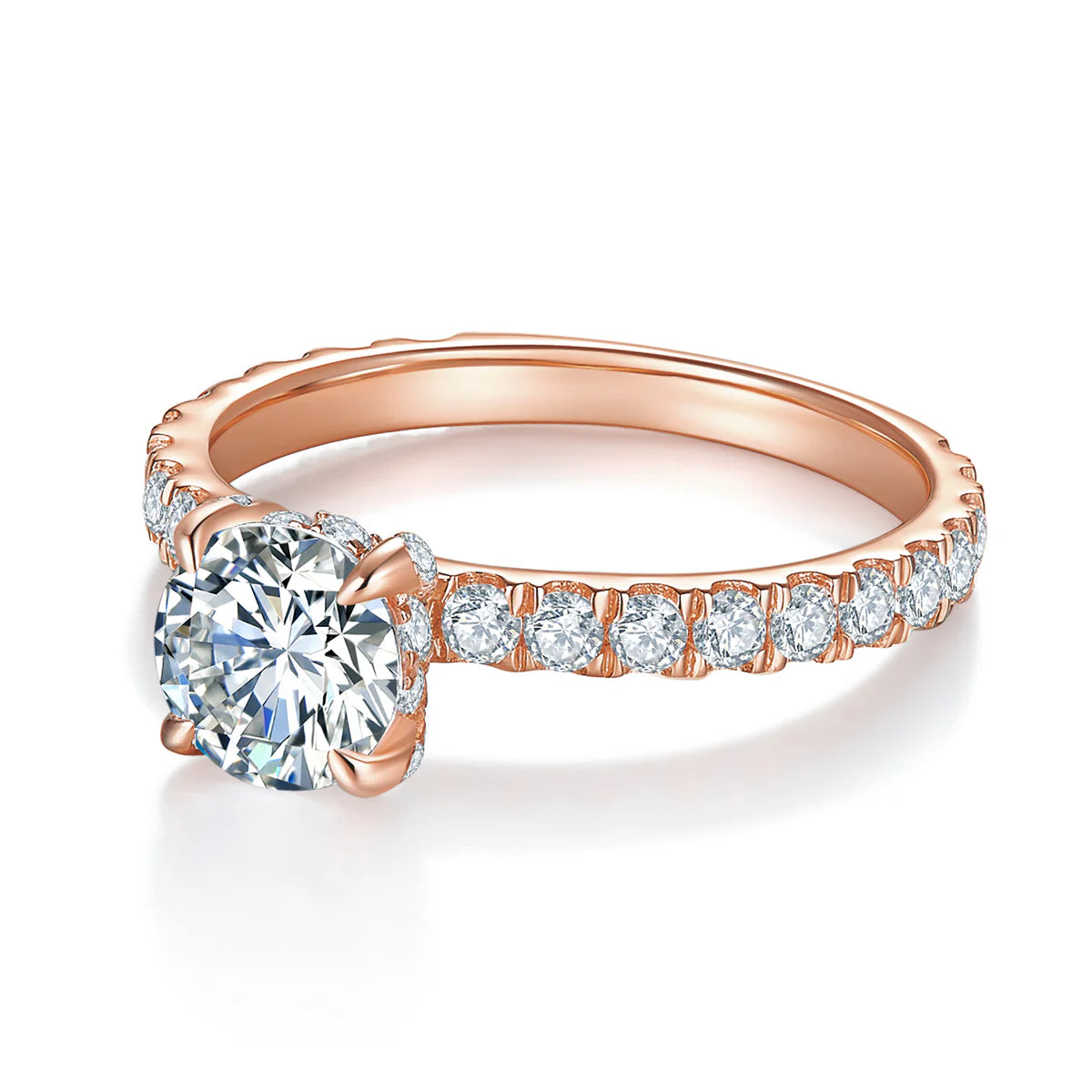 Lumina Hidden Halo Diamond Ring