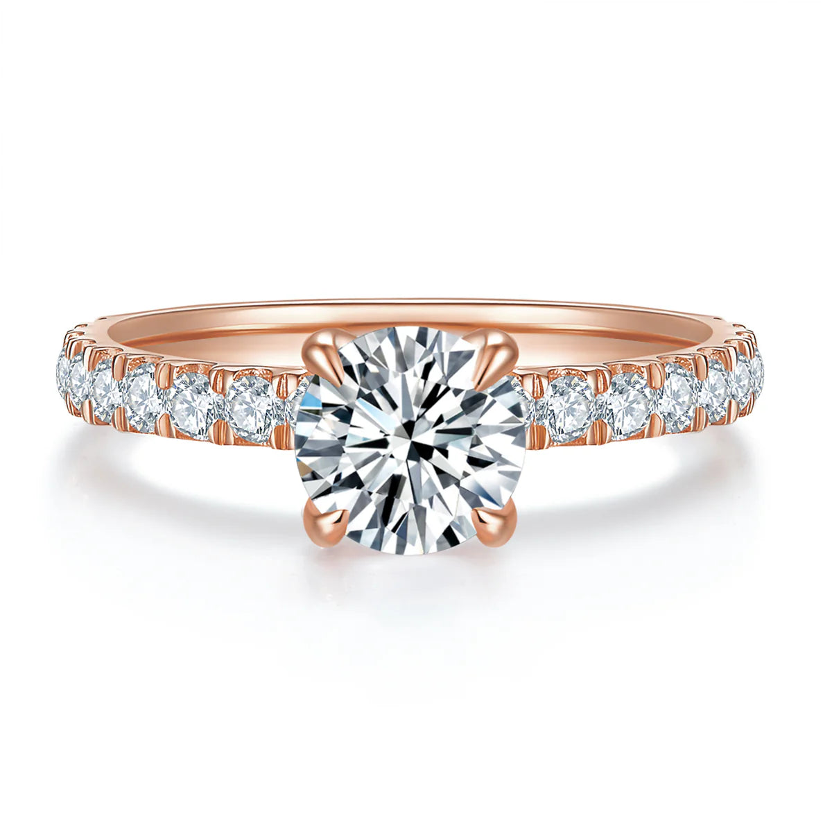 Lumina Hidden Halo Diamond Ring